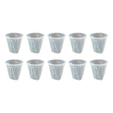 10xClear Plastic Orchid Pots with Holes for Phalaenopsis Root Aeration
