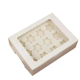 Cupcake Box Cases 1/2/4/8/12 Holes Window Face Cases Party Wedding Muffin Baking