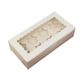 Cupcake Box Cases 1/2/4/8/12 Holes Window Face Cases Party Wedding Muffin Baking