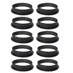 8X Cake Mold Perforated Cutter Round-Shape Mousse Circle Ring Tart Decor Baking