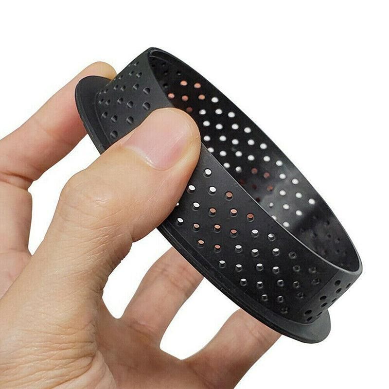 8X Cake Mold Perforated Cutter Round-Shape Mousse Circle Ring Tart Decor Baking