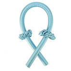 Heatless Curling Rod Headband Silk Curling Ribbon Hair Roller Lazy Curler Sets - 3Pcs/Set A (Blue，No Clip)