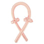 Heatless Curling Rod Headband Silk Curling Ribbon Hair Roller Lazy Curler Sets - 3Pcs/Set A (Pink，No Clip)