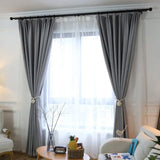 1pair Braided Cotton Curtain Tiebacks No Hole Curtain Holdbacks Hanging Balls - Pink - Top-Down View