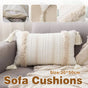 Bohemian Woven Pillow Cushion Waist Support Beige Decorative Sofa Throw Pillow