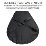 Waterproof Car Motorcycle Seat Cover Thickened Cushion Sun Protection Mat Pad - Top-Down View
