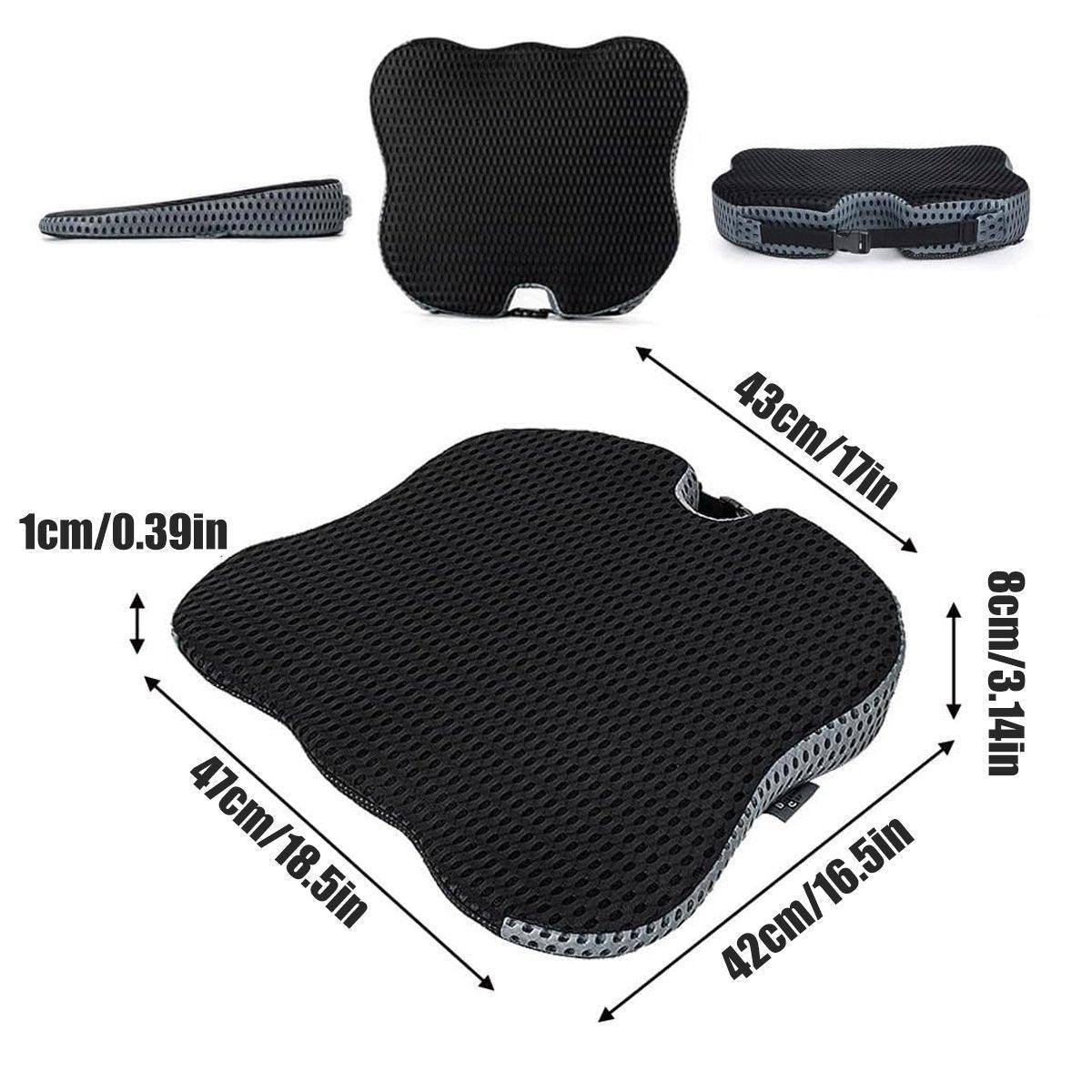 Universal Memory Foam Seat Cushion for Car Office and Home Chair Use