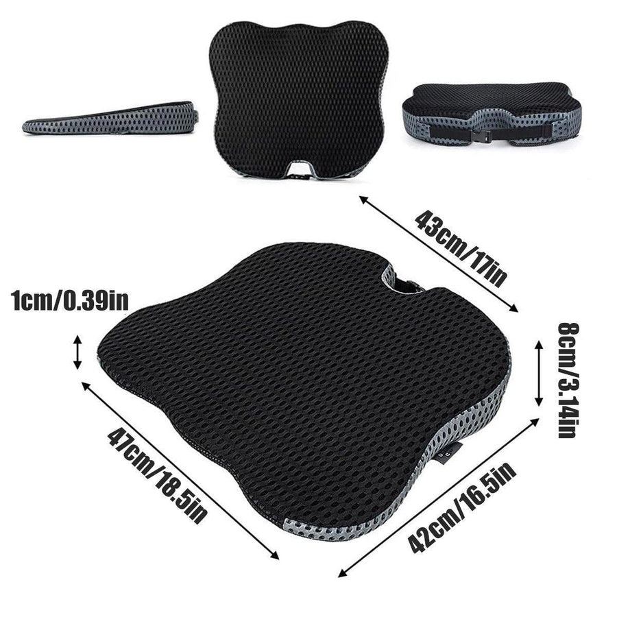 Universal Memory Foam Seat Cushion for Car Office and Home Chair Use