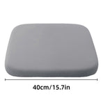 Seat Cushion Memory Foam Office Chair Pad Bottom Support for Stool Dining Chair - Grey