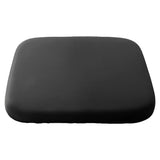 Seat Cushion Memory Foam Office Chair Pad Bottom Support for Stool Dining Chair - Grey - Rear View