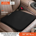 Comfort Cushion Pad Universal Vehicle Chair Mat Breathable Seat Protector - Grey