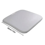 Comfort Cushion Pad Universal Vehicle Chair Mat Breathable Seat Protector - Grey