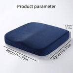 Square Seat Cushion Office Car Chair Cushion Comfort Support for Long Sitting