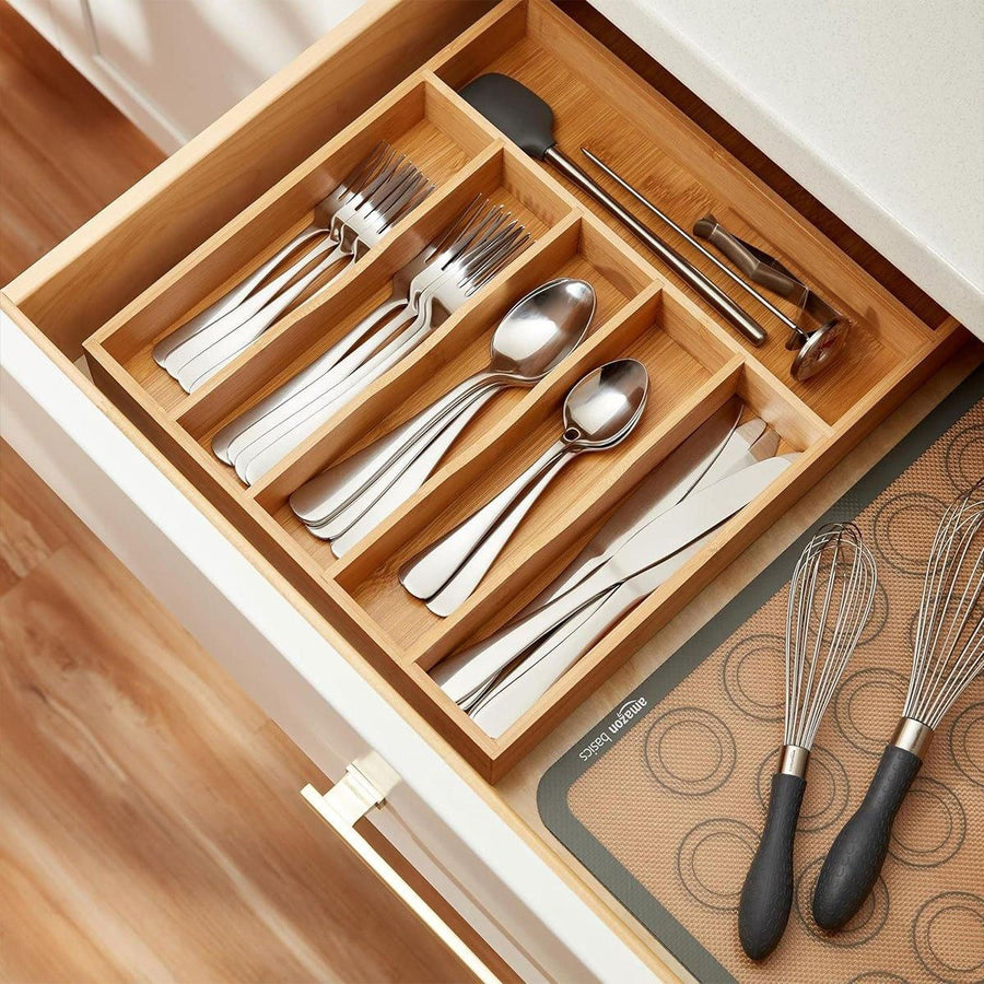 20/40pcs Stainless Steel Cutlery Set Knife Fork Spoon Western Hotel Tableware - Silver-20pcs