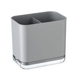 Cutlery Drainer Basket Multifunctional Storage Holder Box Spoon Drain Rack - Grey