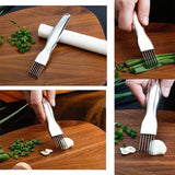 Stainless Steel Vegetable Fruit Onion Slicer Shredder Knife Cutter Kitchen Au