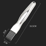 Stainless Steel Vegetable Fruit Onion Slicer Shredder Knife Cutter Kitchen Au