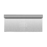 Stainless Steel Dough Cutter Knife Measurement Scraper Pastry Baking Tool - 25cm