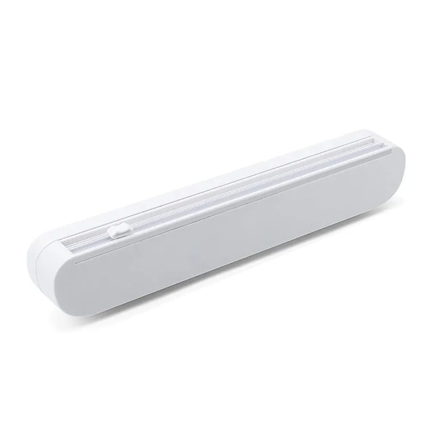 Plastic Wrap Cutter Kitchen Tool Storage Cutting Box Divider Household Organizer