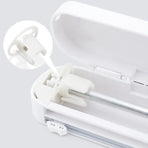 Plastic Wrap Cutter Kitchen Tool Storage Cutting Box Divider Household Organizer