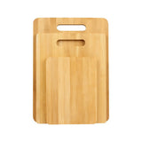 Household Cutting Board Set 3PCS Square Wooden Kitchen Chopping Boards For Food - Extra Image