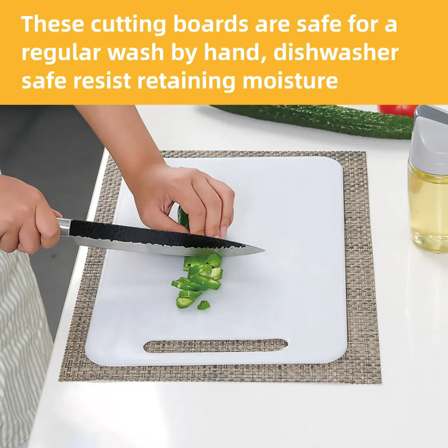 Plastic Cutting Board Small Size Chopping Board for Kitchen Food Prep Home Use - 40x25cm