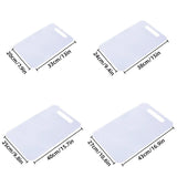 Plastic Cutting Board Small Size Chopping Board for Kitchen Food Prep Home Use - 43x27cm - Top-Down View