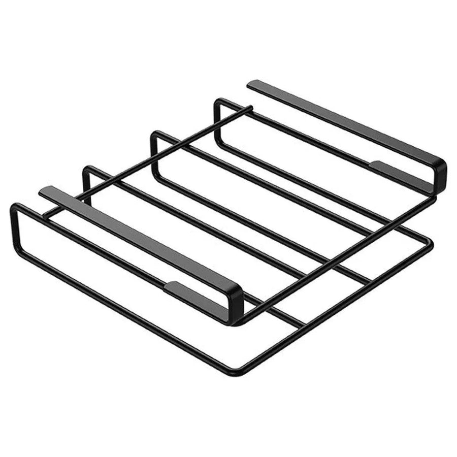 Double Stainless Steel Kitchen Organizer Shelf Rack Cabinet Storage Space Saver, Storage
