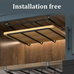 Double Stainless Steel Kitchen Organizer Shelf Rack Cabinet Storage Space Saver, image 6