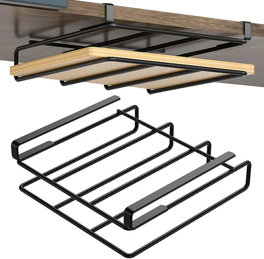 Double Stainless Steel Kitchen Organizer Shelf Rack Cabinet Storage Space Saver, image 8