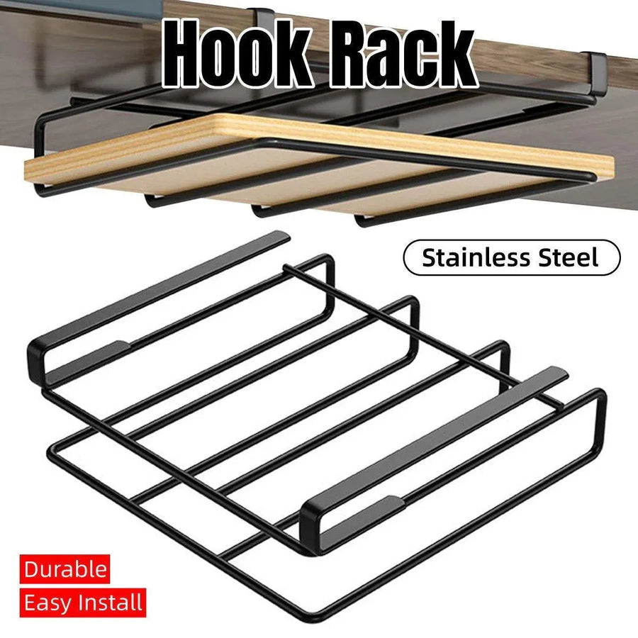 Double Stainless Steel Kitchen Organizer Shelf Rack Cabinet Storage Space Saver, image 9