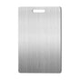 Double-Sided Stainless Steel Cutting Board Household Kitchen Chopping Board - 34x23cm