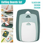 3pcs Cutting Boards for Kitchen Plastic Cutting Board Thick Chopping Boards
