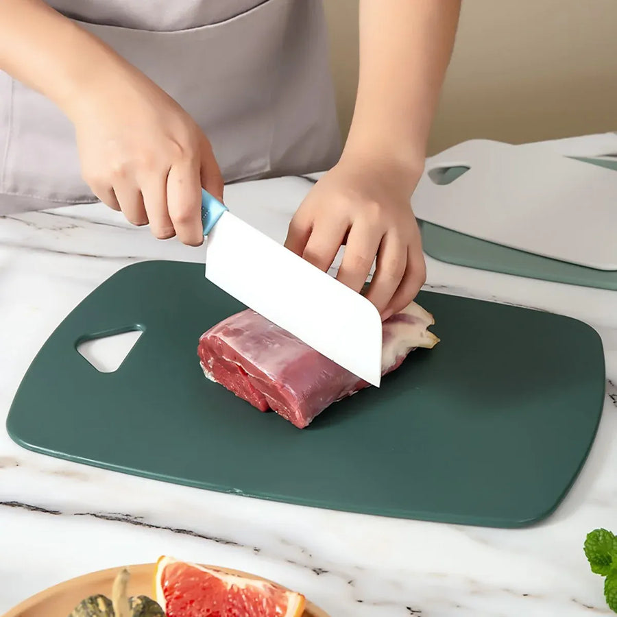 3pcs Cutting Boards for Kitchen Plastic Cutting Board Thick Chopping Boards