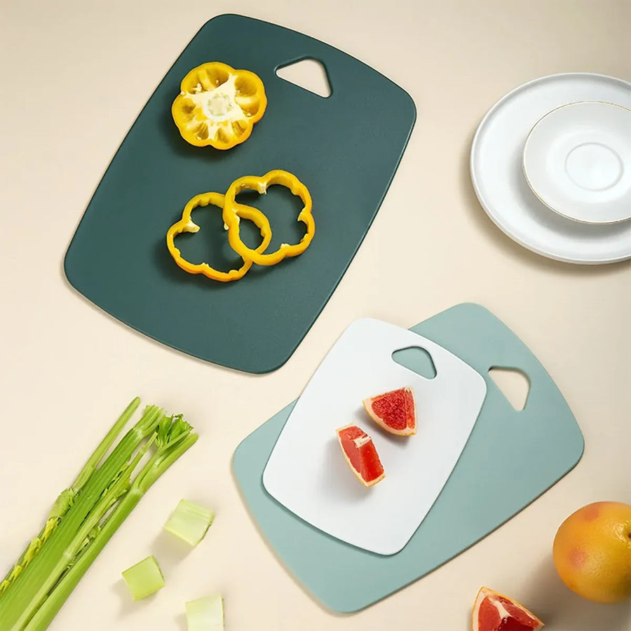 3pcs Cutting Boards for Kitchen Plastic Cutting Board Thick Chopping Boards