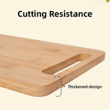 Kitchen Cutting Board Household Chopping Board Durable Bamboo Cutting Board - Low Angle