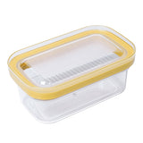With Lid Butter Cutting Box Slicers Case Cheese Slicers Butter Dish Box - Front View