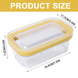 With Lid Butter Cutting Box Slicers Case Cheese Slicers Butter Dish Box