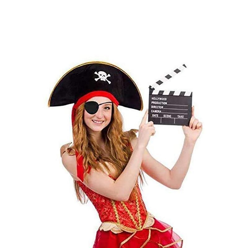 1/2/3/4/5Pcs Adjustable Strap Eye Patch Soft Concave Design Washable Black Cover - 1 PC