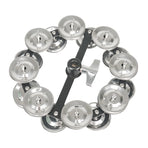 Frame Drum Treading Bell Steel Sheet Rattling Bell Double-Layer for Percussion