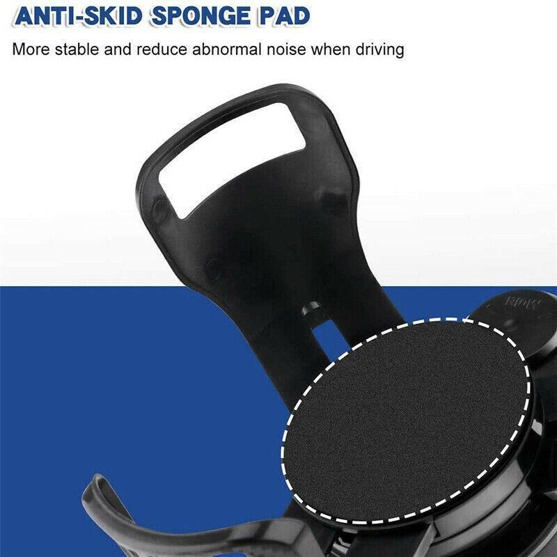 Adjustable 2In1 Car Seat Cup Holder Water Bottle Drink Coffee Cleanse Storage Au