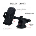 Universal 360� Windshield Mount Car Smart Phone Holder Cradle Long Neck Au