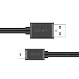 USB 2.0 to Mini USB 5Pin Data Charging Cable 1.5m for Camera HDD Dash Cam - Front View