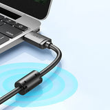 USB 2.0 to Mini USB 5Pin Data Charging Cable 1.5m for Camera HDD Dash Cam - 45-Degree Angle