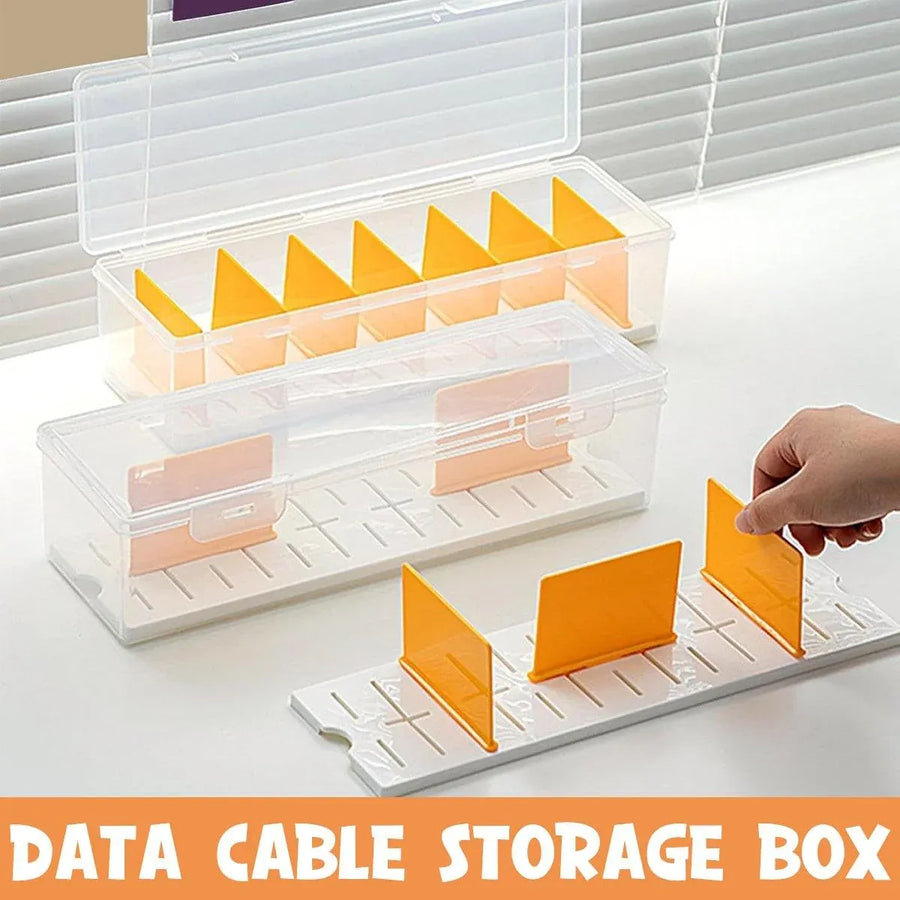 Desktop Cable Organizer Data Cable Winder Cord Management Holder for Office Use