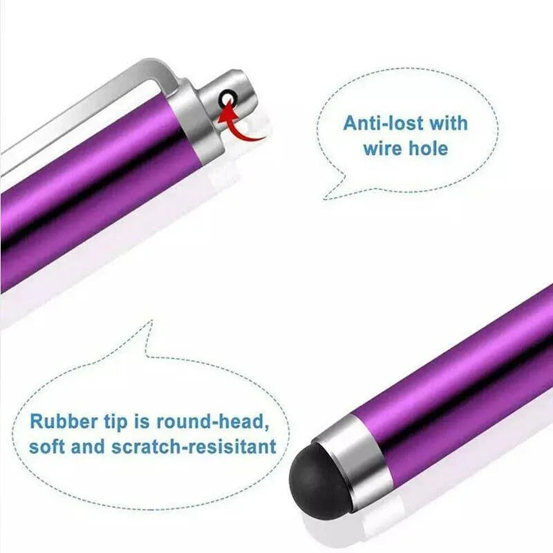 10 Pack Stylus Pens for Touch Screen Devices Compatible with iPhone iPad Samsung