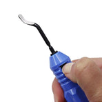 12PCS Manual Deburring Tool Set with Swivel Handle and Replacement Blades