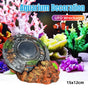 Fish Tank Aquarium Landscaping Creative Ornaments Wreckage Sci-fi UFO Space-time