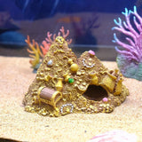 Aquarium Decoration Pineapple House Hideout Treasure Chest Fish Tank Ornament - Extra Image