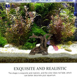 Aquarium Decor Artificial Resin Driftwood Craft Realistic Fish Tank Ornament - Extra Image